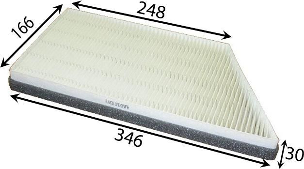 POLEN FİLTRESİ P206 98- 1.1i-1.4i-1.4HDI-1.6i-1.6 16V-1.9D