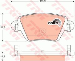 ARKA BALATA KANGO 01 MONDEO 2000 2007 JAGUAR XTYPE 2001 2009