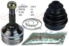 AKS KAFASI DIŞ ÖN CLIO 2 98-05 KANGOO 98-08 1.5 DCI ABS Lİ 44DİŞ 21x30x52.2 144.5mm