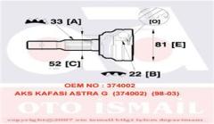 AKS KAFASI ASTRA G 374002 98-03