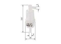 YAKIT FILTRESI MERCEDES OM615 OM616 OM617 W123 W202 W124 W460