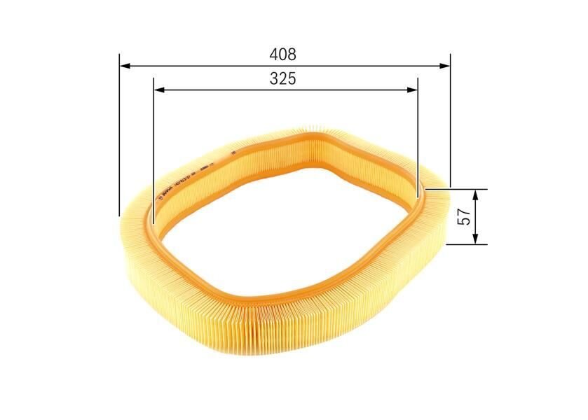 HAVA FILTRESI MERCEDES M102 W201 W124 S124 C124