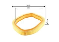 HAVA FILTRESI MERCEDES M102 W201 W124 S124 C124