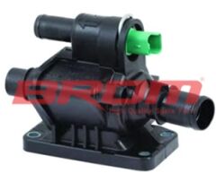 TERMOSTAT 83C KOMPLE / MÜŞÜRLÜ P206-P207-P307-BIPPER-C1-C2-C3-NEMO- 1.4 HDI- FIESTA-FUSION TDCI 02 12 MAZDA 2 1.4 CD 03 07