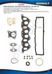 MOTOR ÜST TAKIM CONTA SKT KEÇELİ SİLİNDİR KAPAKSIZ KANGOO-EXP-CLIO-F8Q
