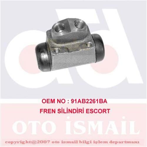 FREN SİLİNDİRİ ESCORT 1.3-1.4-1.6 86-96 19mm