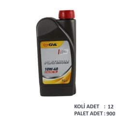 MOTOR YAĞI 10W40 1 LT PLATINUM YARI SENTETİK API SL/CF