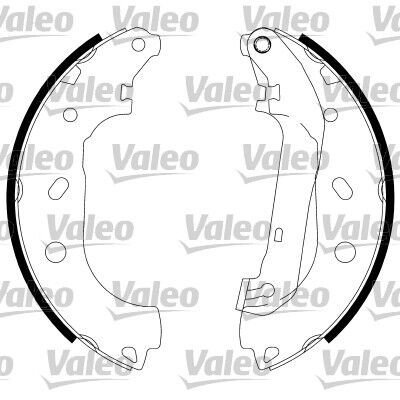ARKA PABUÇ BALATA TRANSİT TOURNEO CONNECT 1.8 1.8Dİ 1.8TDCİ 02-12.2013 228x57