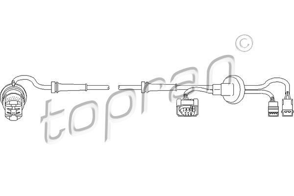 755 ABS HIZ SENSÖRÜ ARKA PASSAT 96-00 SUPERB 01-08 1045m