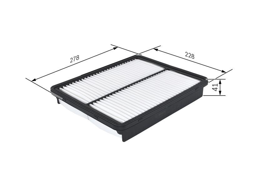 HAVA FİLTRESİ HYUNDAI SONATA VI 2.0İ-2.4 09-14 KIA SORENTO 2 2.4 CVVT-2.4 CVVT 4WD 09