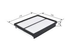 HAVA FİLTRESİ HYUNDAI SONATA VI 2.0İ-2.4 09-14 KIA SORENTO 2 2.4 CVVT-2.4 CVVT 4WD 09