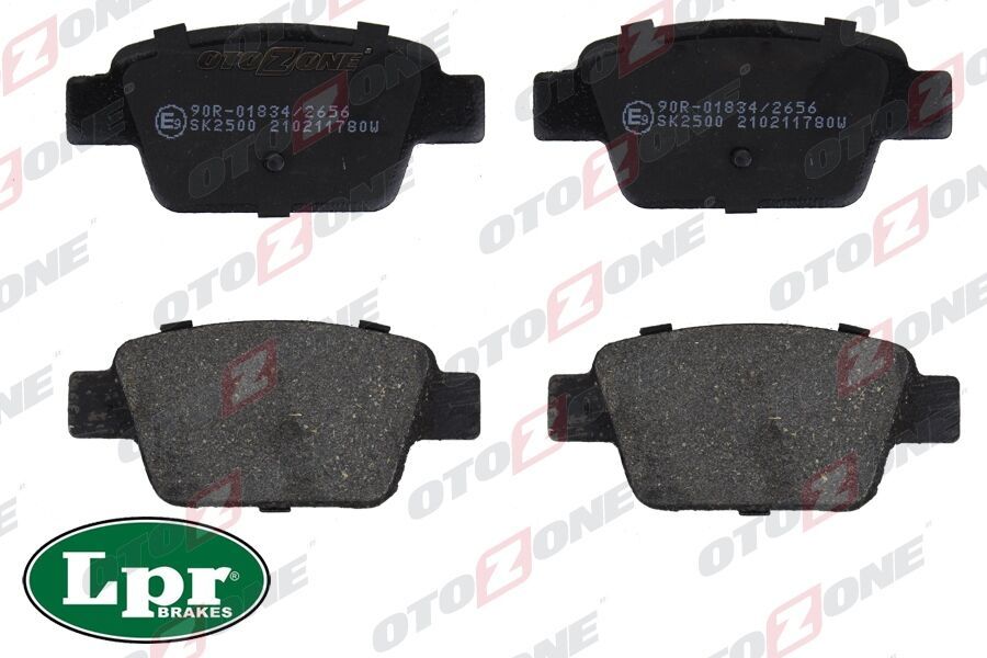 ARKA FREN BALATASI FIAT STILO 02 LINEA 07 BRAVO 2 07 14 ALFA ROMEO MİTO 08 MULTIPLA 99