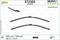 SILECEK SUPURGESI X2 650 480 mm VOLVO XC60 2 17 AquaBlade Flat Blade VA302