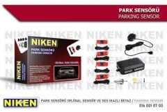 PARK SENSÖRÜ ORJİNAL SENSÖR VE SES IKAZLI BEYAZ 22MM