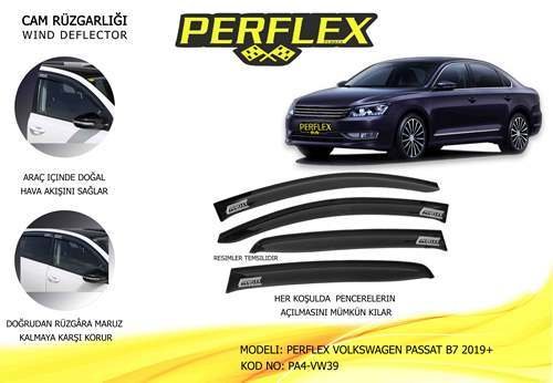 PA4-VW39 PERFLEX V2 CAM RÜZGARLIKLARI VOLKSWAGEN PASSAT B7 2019 4 LÜ