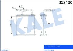 KALORİFER AL/PL/BRZ H-1-STAREX 2.4İ-2.5 TD 97