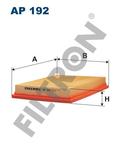 HAVA FILTRESI FORD FIESTA 5 01>08 FUSION 01>12 1.25 -1.4 16V MAZDA 2 03> ZETEC
