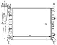RADYATÖR UNO 60 MEK KLİMASIZ 441x322x33 ALEMİNYUM