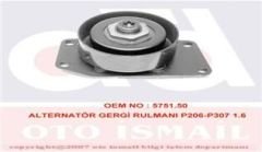 x ALTERNATÖR GERGİ RULMANI PARTNER-BERLINGO 1.4-1.6-1.6 16V-P206-XSARA 1.4i-1.6-1.6 16V 97-05