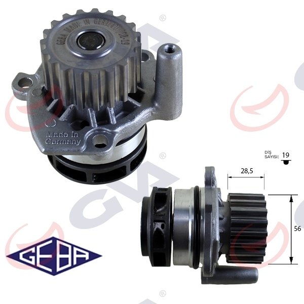DEVİRDAİM CRAFTER-T6-A3-JETTA-CADDY-POLO-PASSAT 1.2-1.6-2.0 TDI CAYB/C/D-CAAB/C-CKUB-CFFB-CFWA-CAGA