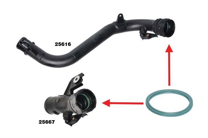 TURBO BORUSU CONTASI NISSAN JUKE-NV200 1.5DCI 12