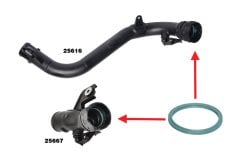 TURBO BORUSU CONTASI NISSAN JUKE-NV200 1.5DCI 12