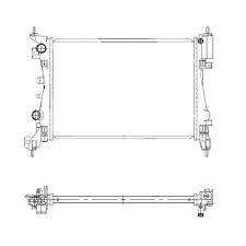 RADYATÖR R9 1.4 ENJ 400X396X34