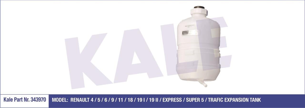 GENLEŞME KAVANOZU KAPAKLI YM R9-R11-R12-TOROS KAPAKLI RADYATÖR EK SU DEPOSU
