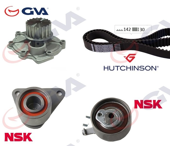 DEVİRDAİM SU POMPASILİ TRİGER SETİ 142x230 LAGUNA 2.0 16V 95-01 -SAFRANE 2 2.0 96-00 -VOLVO S40 99-