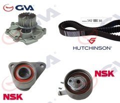 DEVİRDAİM SU POMPASILİ TRİGER SETİ 142x230 LAGUNA 2.0 16V 95-01 -SAFRANE 2 2.0 96-00 -VOLVO S40 99-