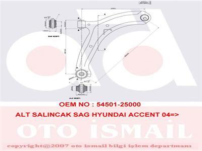 ALT SALINCAK SAG HYUNDAI ACCENT 04