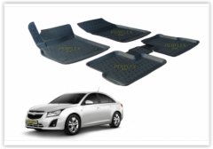 PASPAS 3D X-MAT HAVUZLU CHEVROLET CRUZE 09-14 SİYAH