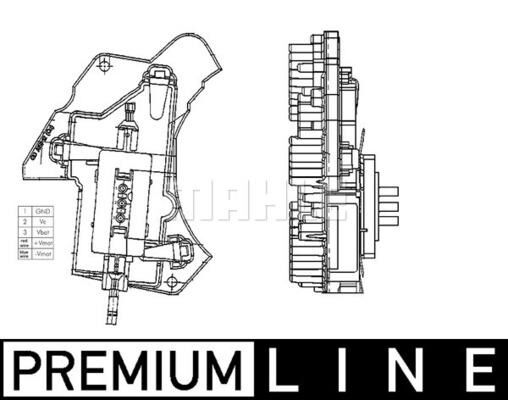 KLIMA FAN REGULATORU MERCEDES W202 W210 SASI NO: A344661 F331441