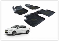 PASPAS 3D X-MAT HAVUZLU CITROEN C-ELYSEE 13 SİYAH