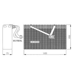 KLİMA EVAPORATÖR VECTRA B 1.6-1.8-2.0 95-03