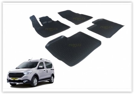 PASPAS 3D X-MAT HAVUZLU DACIA DOKKER 13 SİYAH