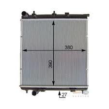 RADYATÖR P1007-C2-C3-C3 2 DV4TD 1.4 HDI 8V C3 2 1.6HDI C3 1.4HDI 16V 06 10 415x380x26