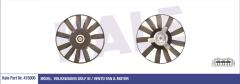 FAN MOTORU PERVANELİ VOLKSWAGEN GOLF 3-VENTO 250-80W-305mm