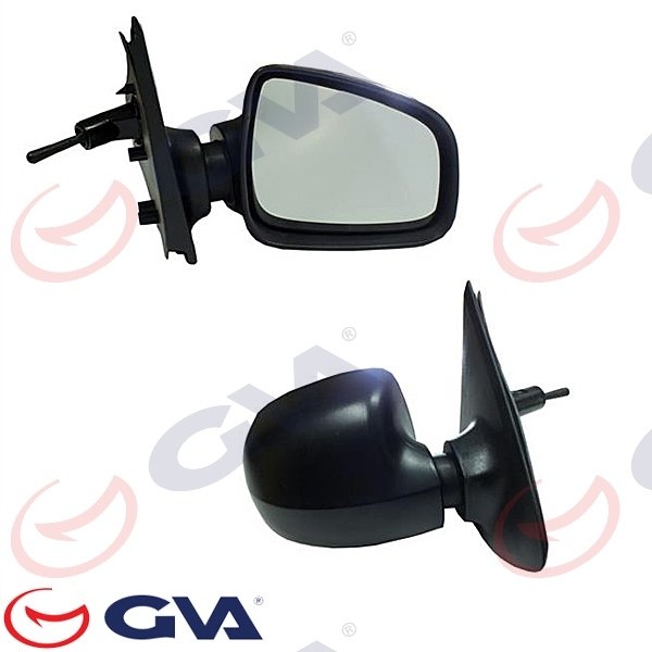 DIŞ DİKİZ AYNASI SAĞ SANDERO STEPWAY 12> MEKANİK SİYAH KAPAK KONVEKS VM-6804R