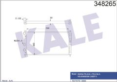 RADYATÖR AL/MKNK FELICIA 1-FELICIA 2-VOLKSWAGEN CADDY 2 MT