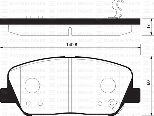 ÖN FREN BALATA HYUNDAI İ30 1.6L G4FD GDİ GAMMA 140hp 11- 1.4L 1.6L CRDi DİZEL 12- / KIA CEED 1.6L GDI benzinli 12- 1.4L 1.6L CRDi DİZEL 12- 15 jant için