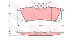 ARKA FREN BALATA RENAULT CLIO 05> KANGOO 01> LAGUNA 96> FLUENCE 09> MEGANE 96> CITROEN BERLINGO 99> C2 C3 C4 03> DS4 11> PEUGEOT 307 00> 308 07> PARTNER 96>VW POLO CLASSIC 95>01 GOLF 3-4-PASSAT III