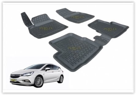 PASPAS 3D X-MAT HAVUZLU OPEL ASTRA K 16 SİYAH