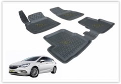 PASPAS 3D X-MAT HAVUZLU OPEL ASTRA K 16 SİYAH