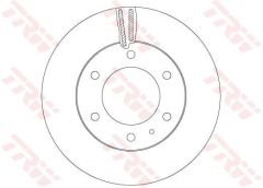 ON FREN DISKI FORD RANGER TKE 2.2-3.2 11 MAZDA BT 50 2.2TDCI 12