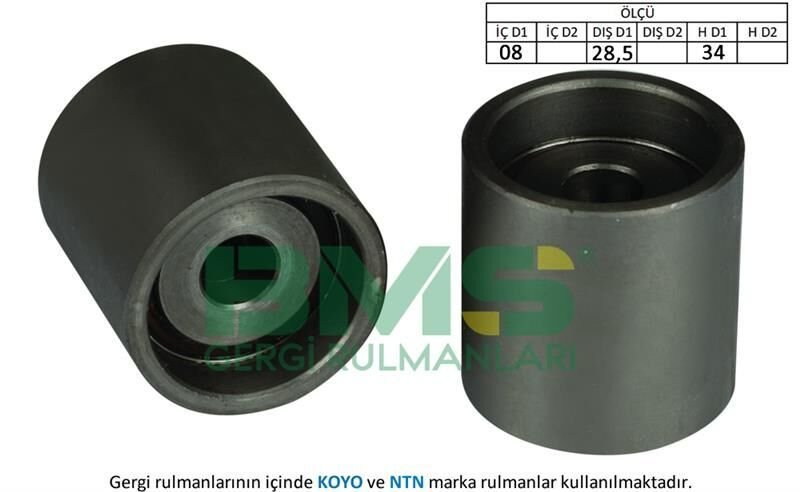 EKSANTRİK GERGİ RULMANI PASSAT-POLO-CORDOBA-FABIA-SUPERB 1.4-1.9-2.0 TDI AMF-AVF-CBAA-CBAB-CBBB