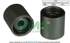 EKSANTRİK GERGİ RULMANI PASSAT-POLO-CORDOBA-FABIA-SUPERB 1.4-1.9-2.0 TDI AMF-AVF-CBAA-CBAB-CBBB