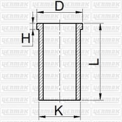 GOMLEK STANDART ACCENT ERA 06- 1.4 / ACCENT 95-00 1.5 75.5