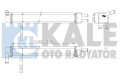 KALORİFER RADYATÖRÜ R12 TOROS 752x58x50 2 SIRA AL PL SİSTEM