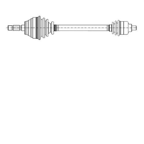 X AKS ÖN SAĞ YAYLI CLIO 2 98 KANGOO 1.2 16V-1.6 16V-1.5DCI-1.9DTI 97 ABS SİZ 725x21